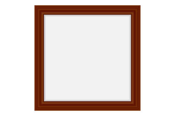 Square Picture Frame. Wall Decoration. P