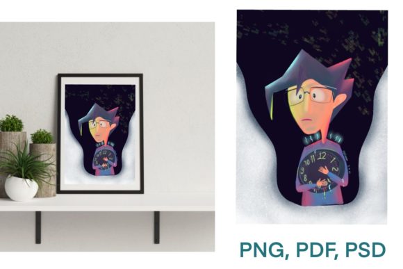 Wall Decoration "Futurist"
