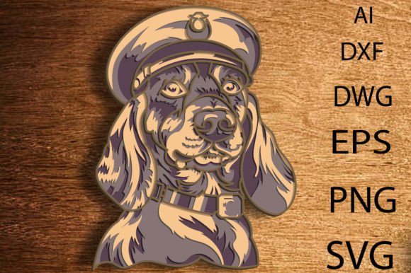 Dachshund 3D Mandala Svg Files