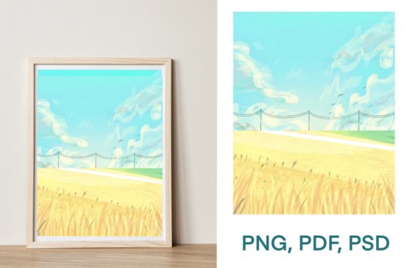 Wall Decoration - "Field"